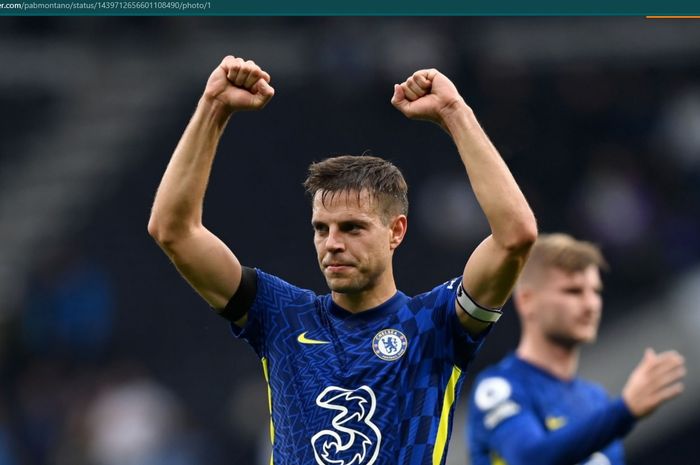 Kapten Chelsea, Cesar Azpilicueta.