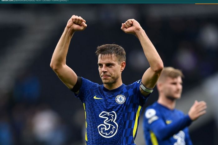 Kapten Chelsea, Cesar Azpilicueta.