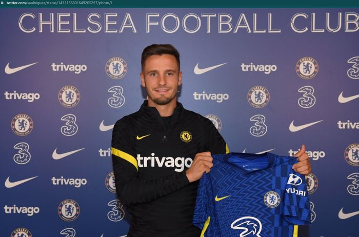 Saul Niguez resmi bergabung dengan Chelsea usai menyepakati kepindahan dengan status pinjaman dari Atletico Madrid.