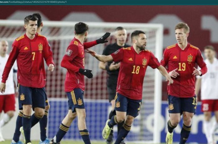 Timnas Spanyol bakal menghadapi timnas Polandia pada matchday 2 Grup E Euro 2020.