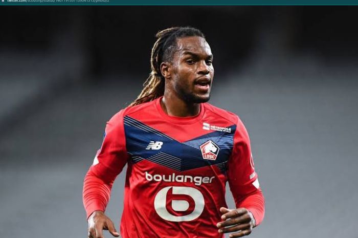 Renato Sanches kala berseragam Lille.