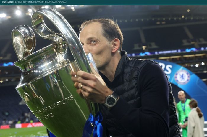 Thomas Tuchel berhasil mempersembahkan gelar Liga Champions bagi Chelsea.