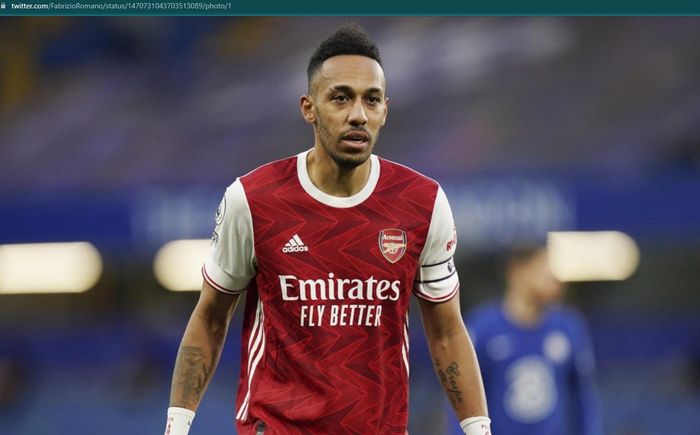 Pierre-Emerick Aubameyang tidak lagi menjabat sebagai kapten Arsenal.