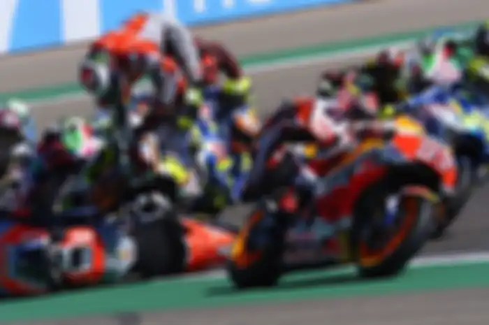 Jorge Lorenzo crash di MotoGP Aragon 2018