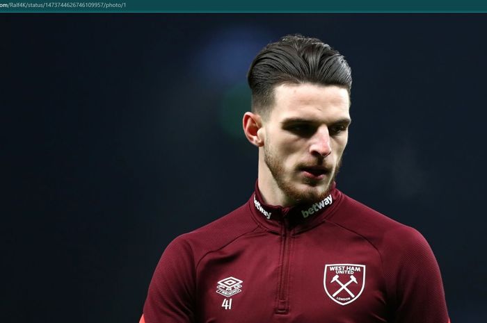 Kapten West Ham United, Declan Rice.