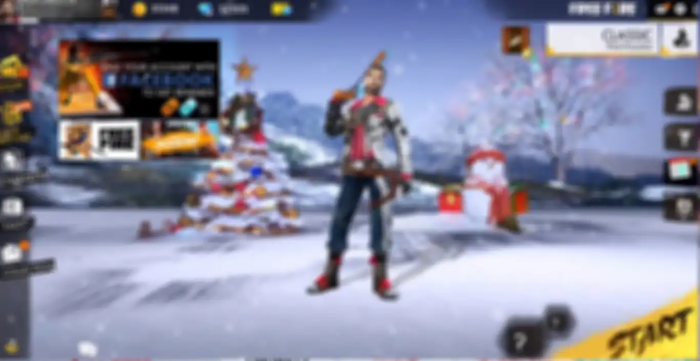 Free Fire update winter pada peta battleground