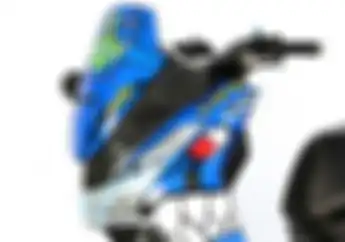 Terinspirasi dari Helm Valentino Rossi, Yamaha Lexi Ini Raih Gelar Juara Best Decal
