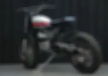Yamaha DT175 Scrambler, Keren Dengan Livery Anniversary Yamaha