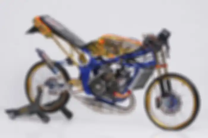 Ninja 150 R lansiran 2010 milik Ricky Tanu Wijaya yang merupakan hasil bikinan Logiz Custom