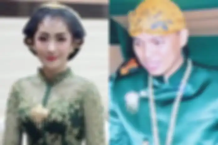 Uut Permatasari dan suaminya
