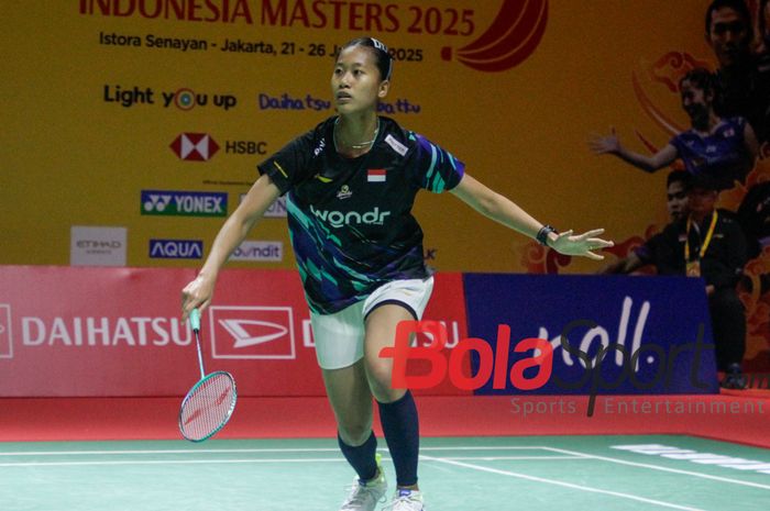 Tunggal putri Indonesia, Putri Kusuma Wardani dijadwalkan bertanding lawan wakil Hong Kong pada duel pertamanya di Thailand Masters 2025.