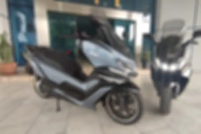 Prototipe motor listrik WMoto E-Draco, versi listrik WMoto Draco 250i.
