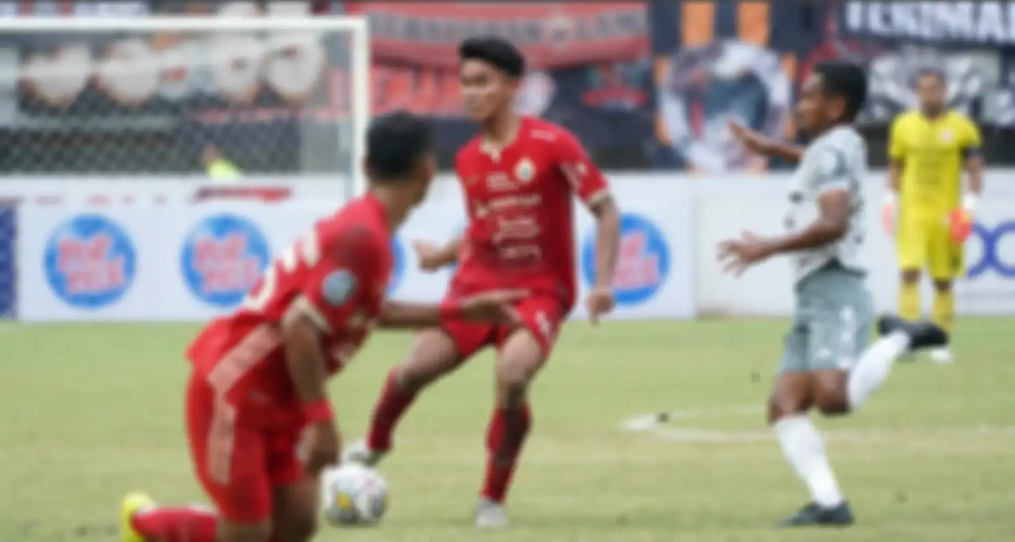 Pemain Persija Jakarta, Muhammad Ferarri, saat pertandingan melawan Bali United, Minggu (15/1/203).