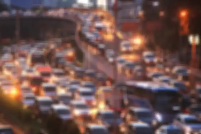Ilustrasi kemacetan di Jakarta