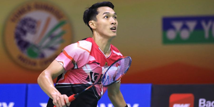 India Open 2023 - Dari 18-20 Jadi 22-20, Pembalasan Elegan Jonatan untuk Chou Tien Chen