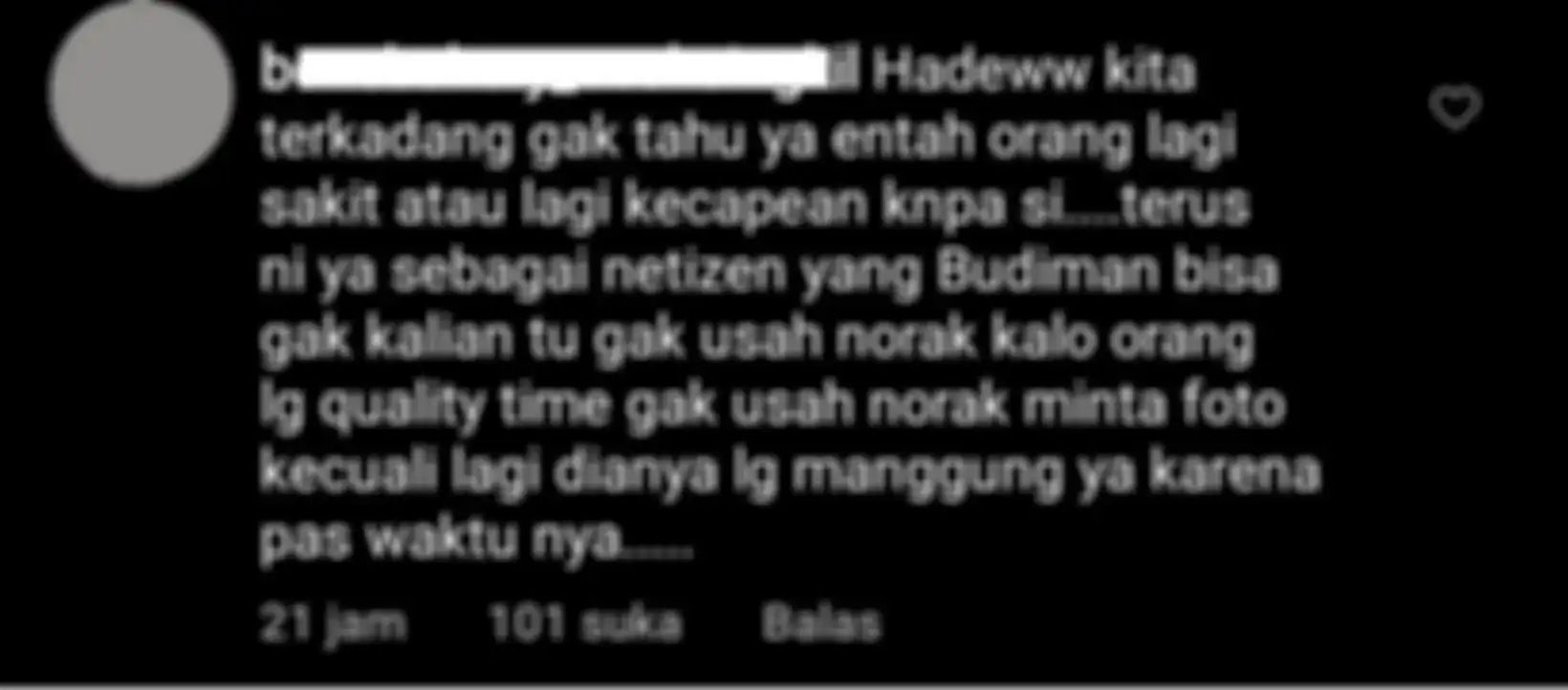 Komentar netizen