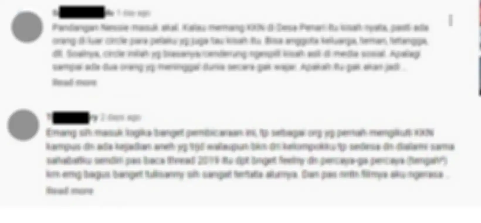 Komentar netizen