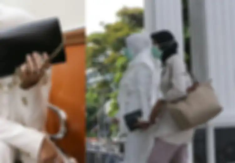 Polah Suaminya Dibongkar Linda, Istri Teddy Minahasa Kepergok Tenteng Tas Seharga Motor Matik Bongsor di Persidangan