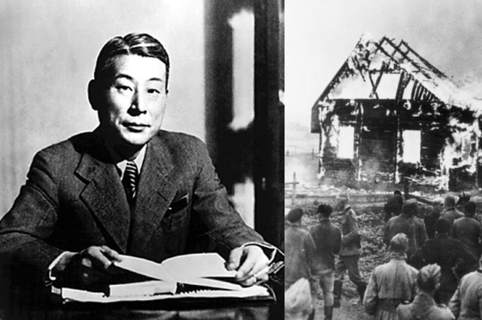Chiune Sugihara, seorang warga Jepang yang menyelamatkan ribuan orang Yahudi dari kamp konsentrasi.