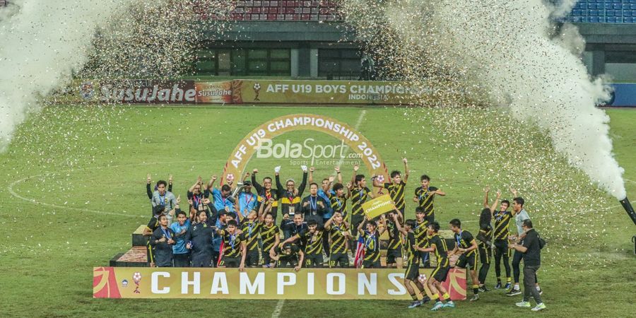 Malaysia Sudah 4 Kali Rasakan Pesta Juara Turnamen Sepak Bola di Indonesia