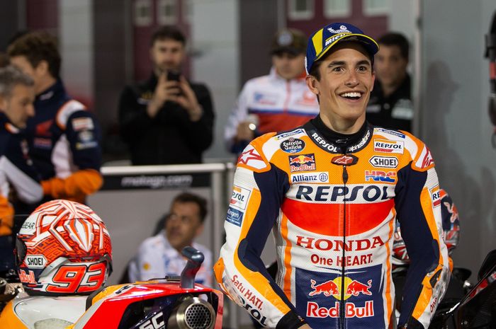 Marc Marquez membahas winglet yang terpasang di motor Ducati Desmosedici.