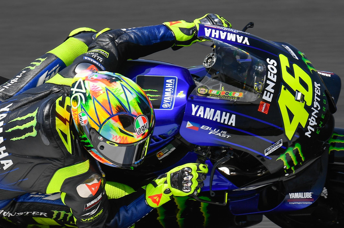 Valentino Rossi di MotoGP Prancis