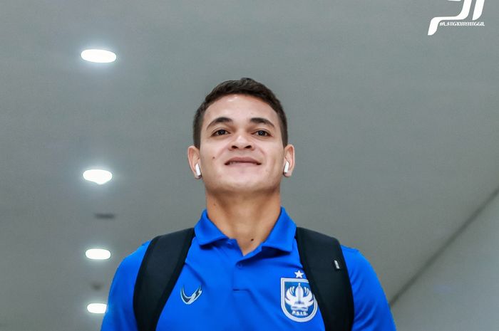 Pemain timnas Timor Leste, Paulo Gali Freitas, saat memperkuat PSIS Semarang di Liga 1 2023/2024.