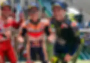 Langsung 3 Sekaligus, Marc Marquez Bisa Samai Rekor Valentino Rossi di MotoGP Jerman 2019