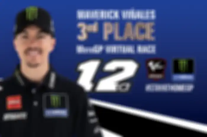 Maverick Vinales pertama kali balapan MotoGP Virtual langsung podium. Penampilan apiknya itu berkat dukungan pembalap MotoGP eSport asal Italia, Lorenzo Daretti, yang juga pembalap MotoGP eSport resmi tim Monster Energy Yamaha MotoGP
