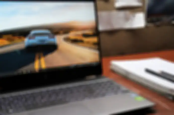 Ilustrasi kalibrasi layar laptop di Windows 10.