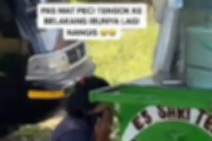 Viral penjual es tebu menangis usai dagangannya laku dengan harga Rp 500 ribu