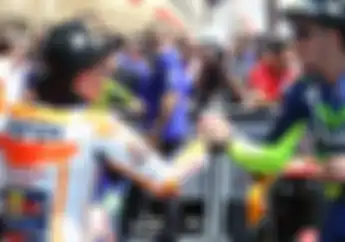 Panas.. Dorna Siapkan Penjaga Buat Valentino Rossi dan Marc Marquez di MotoGP Amerika