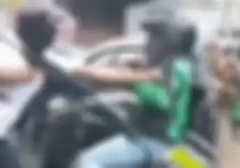 Walah.. Video Ojek Online Jadi Sasaran Polisi, Pengendara Gojek Diduga Teroris Ditangkap
