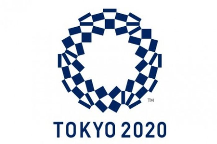 Logo Olimpiade Tokyo 2020.