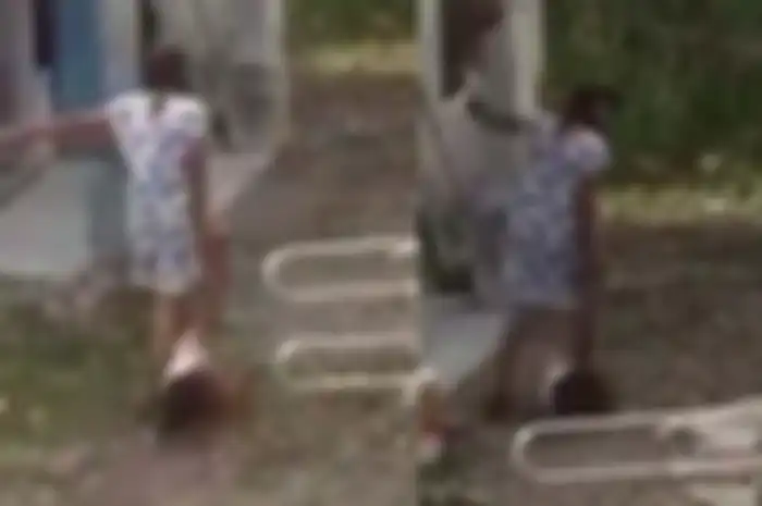 Bak Seekor Binatang, Bocah Perempuan 3 Tahun Diseret Ibu Kandungnya Sejauh 12 Meter, Penyebabnya Cuma Hal Sepele Ini! 