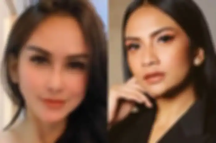 Penampilan Bebizie nampak mirip dengan mendiang Vanessa Angel dengan rambut pendek dan baju putih menarik perhatian publik.