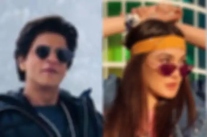 Kolase Shah Rukh Khan dan Luna Maya 