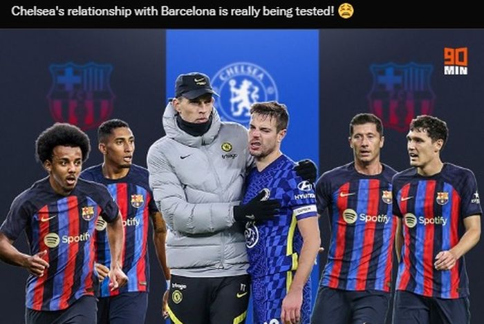 Para pemain incaran Chelsea yang lebih memilih bergabun dengan Barcelona di bursa transfer musim panas 2022.