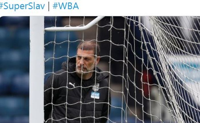 Pelatih West Bromwich Albion, Slaven Bilic.