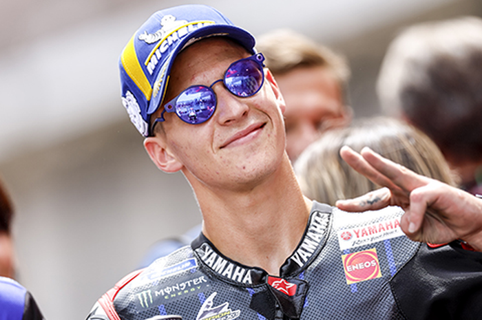 Juara dunia MotoGP 2021 Fabio Quartararo ogah sesumbar MotoGP Jerman 2022 akhir pekan ini, cuma bilang begini