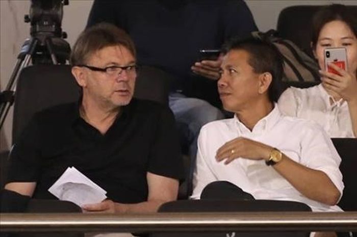 Mantan Pelatih timnas U-20 Vietnam, Philippe Troussier dalam sebuah kesempatan di Hanoi pada Mei 2019.