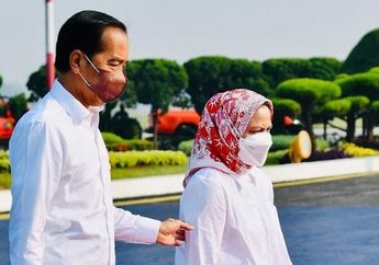 Menawan dengan Busana Serba Biru Bertabur Bordir Keemasan, Intip Cantiknya Penampilan Ibu Negara Iriana Jokowi di Upacara HUT RI ke-77