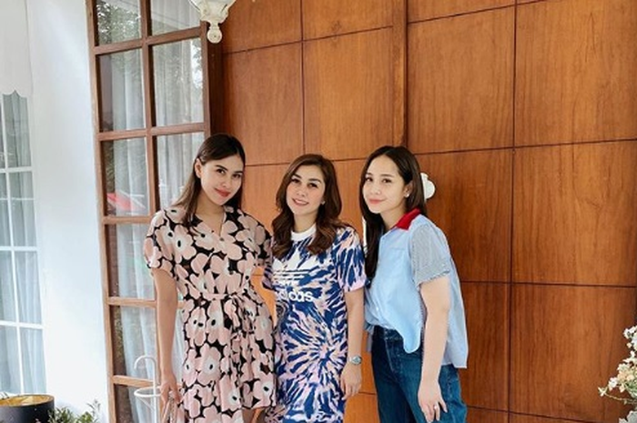 Syahnaz Sadiqah, Nagita Slavina dan Nisya Ahmad