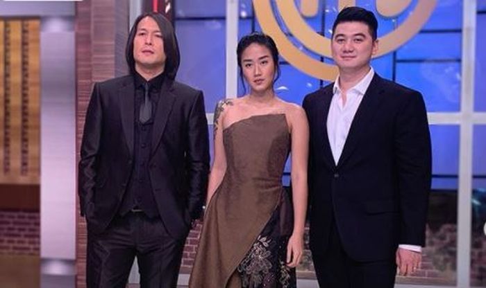 chef Arnold, Chef Juna, dan Chef Renatta di Galeri Masterchef Indonesia. 