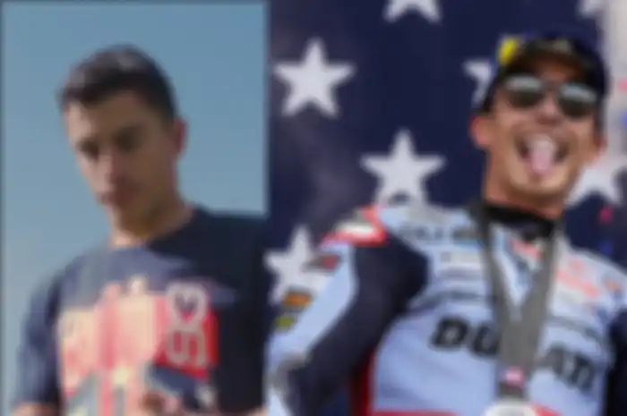 Efek rambut baru Marc Marquez langsung ngefek podium 2 Sprint Race MotoGP Amerika 2024, apakah berlanjut dapat podium tertinggi di Main Race MotoGP Amerika 2024?