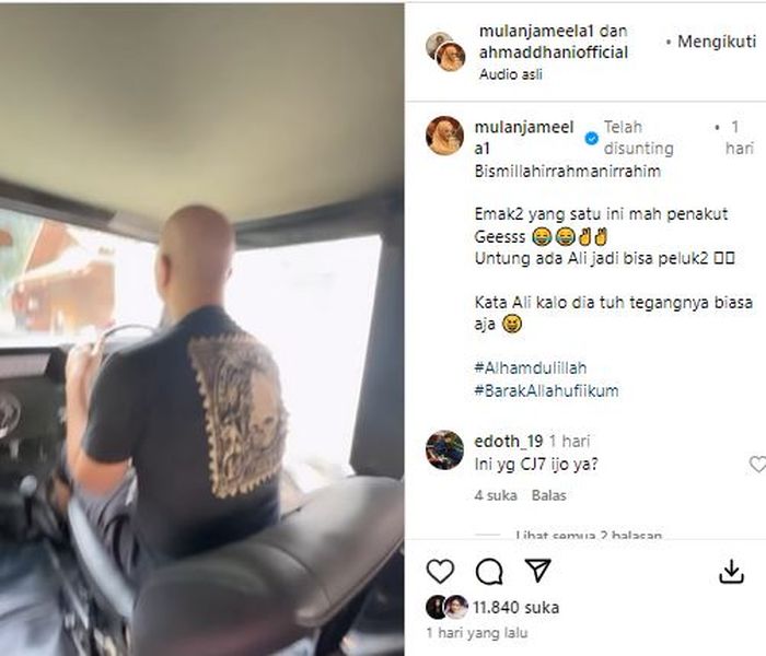 Postingan Mulan Jameela