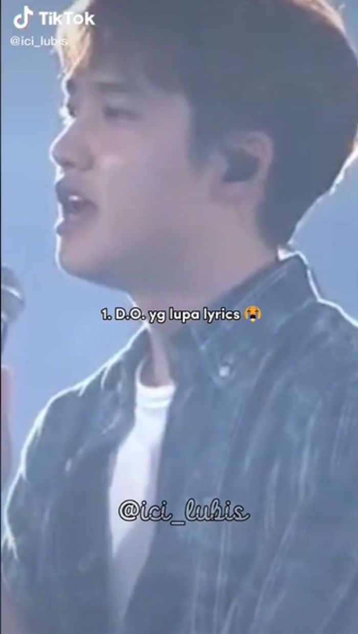 D.O Exo lupa lirik