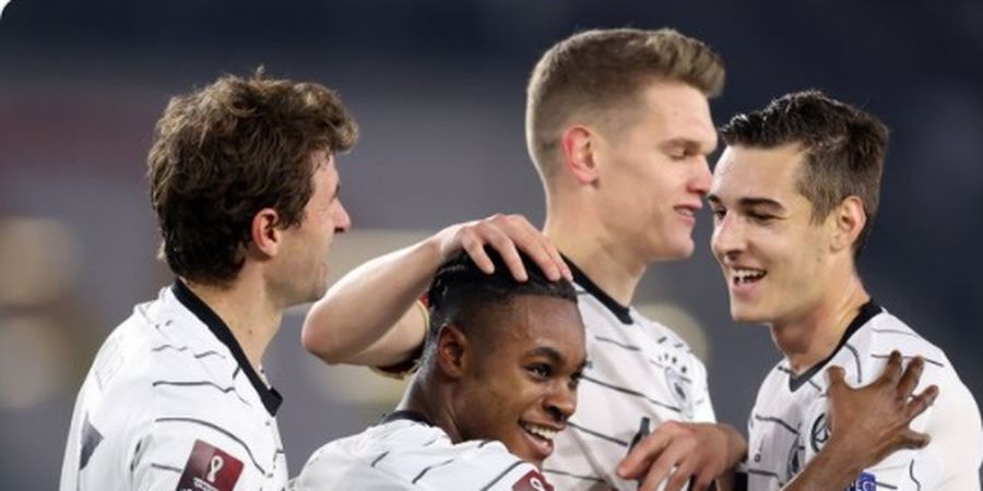 Hasil Lengkap Kualifikasi Piala Dunia 2022 Zona Eropa - Borong 4 Gol dalam 23 Menit, Jerman Pesta 9 Gol, Hansi Flick Cetak Rekor