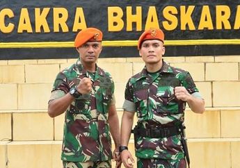 Demi Jadi Tentara Bertubuh Kekar, Randy Pangalila Latihan Fisik Mati-matian Sambil Didampingi Komandan TNI AU