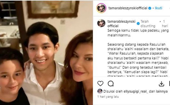 Postingan Tamara Bleszynski